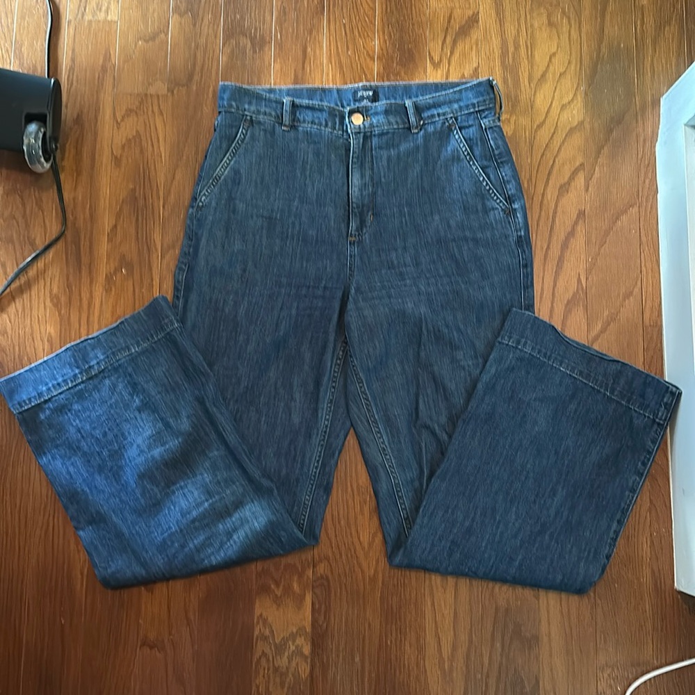 JCrew Factory Size 29 Wide Leg Jeans